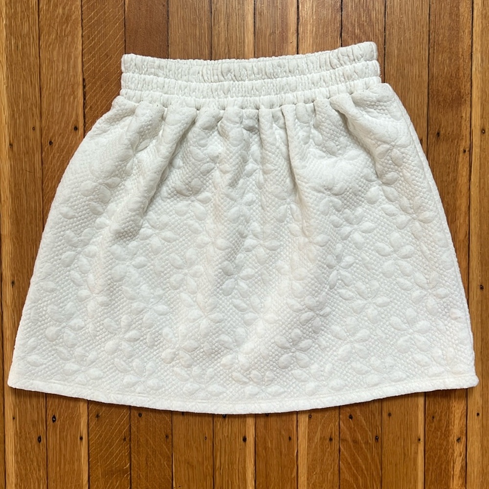 White ASOS skirt